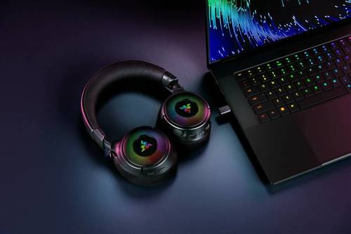 אוזניות אלחוטיות | RAZER KRAKEN V4 | Wireless RGB