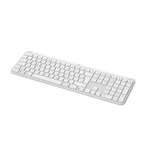 מקלדת גיימינג אלחוטית | – K950 SLIM מבית Logitech בצבע Off-whi