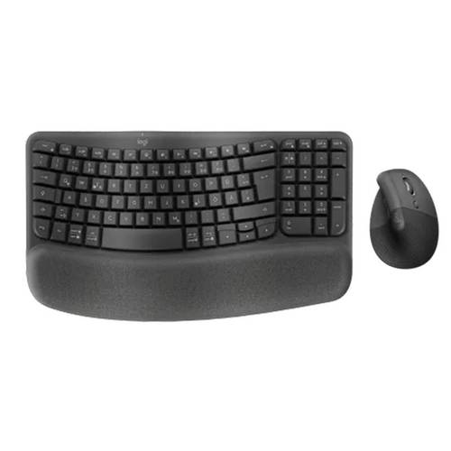 Logitech Wave Keys & Lift Combo Graphite – סט מקלדת ועכבר