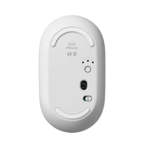סט מקלדת ועכבר אלחוטיים בצבע אוף-וויט | LOGITECH POP ICON COMB