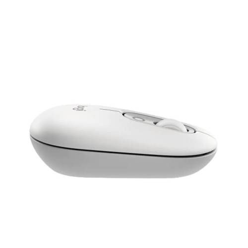 סט מקלדת ועכבר אלחוטיים בצבע אוף-וויט | LOGITECH POP ICON COMB