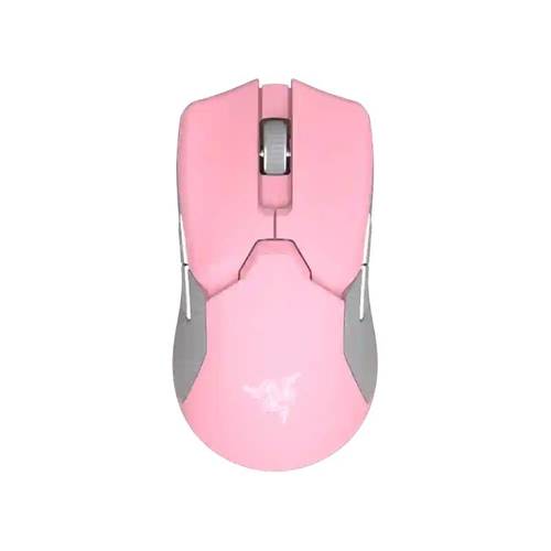 עכבר אלחוטי | RAZER Viper Ultimate & Mouse Dock בצבע ורוד