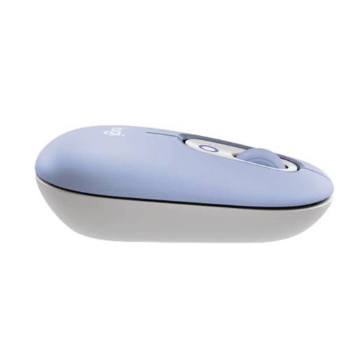 סט מקלדת ועכבר אלחוטיים בצבע לילך | LOGITECH POP ICON COMBO