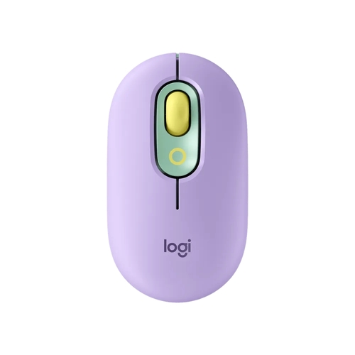 עכבר סגול,מנטה,צהוב | LOGITECH POP | 2.4GHZ | BT
