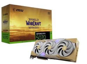 כרטיס מסך | 5070 12G World of Warcraft MIDNIGHT LIGHT EDITION OC