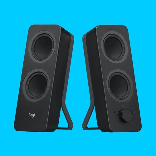 רמקולי סטריאו בלוטוס | Z207 למחשב מבית Logitech שחור