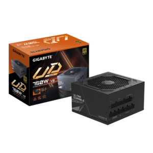 ספק כוח | Gigabyte UD750M PG5 V2 | 750W 80 Plus Gold | PCIE 3.1 | ATX 5.1
