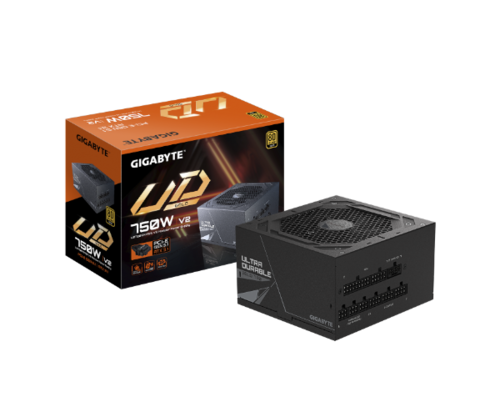 ספק כוח | Gigabyte UD750M PG5 V2 | 750W 80 Plus Gold | PCIE 3.1 | ATX 5.1