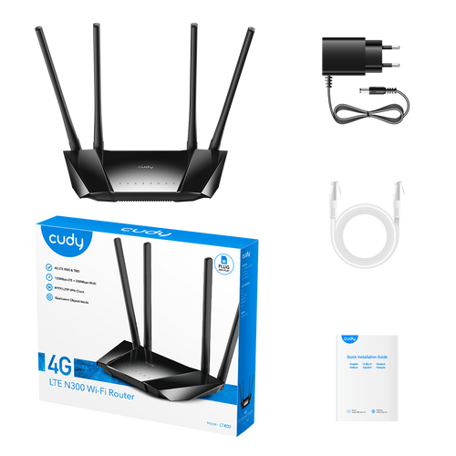 נתב סלולרי 4G Cudy LT400 Outdoor