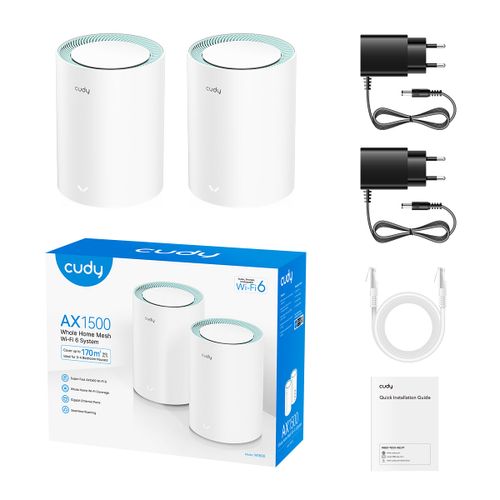 מערכת Mesh Cudy M1500(3-Pack)-IL