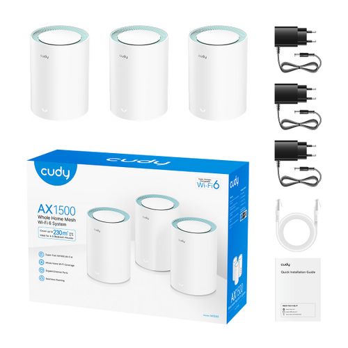 מערכת Mesh Cudy M1500(3-Pack)-IL