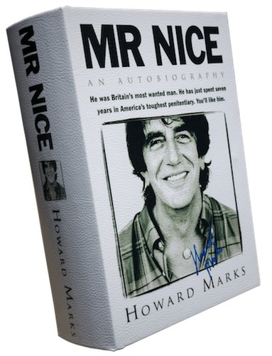 קופסת אחסון לאביזרי עישון Kavatza ספר Mr Nice