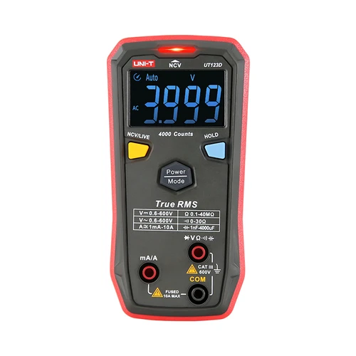 מולטימטר חכם דיגיטלי 600V-10A UT123D