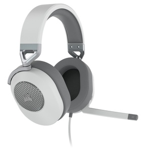 אוזניות גיימינג | CORSAIR HS65 SURROUND 7.1 – לבן
