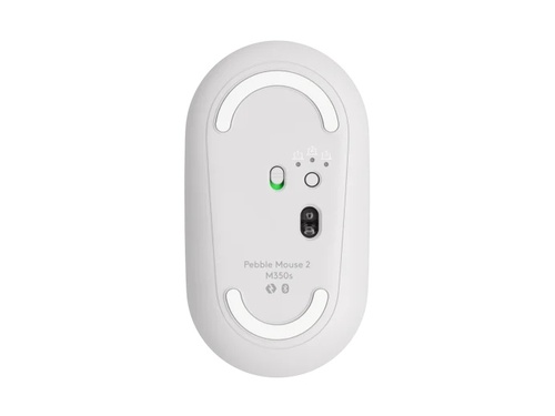 עכבר | Logitech PEBBLE 2 M350S- צבע לבן