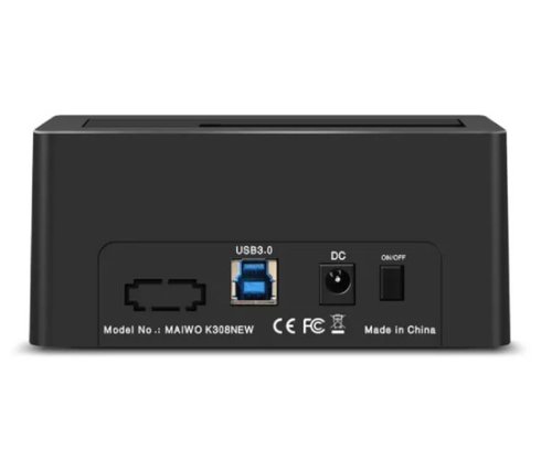 תחנת עגינה לדיסק בודד | 3.5 2.5 MAIVO Single | HDD DOCKING STATION