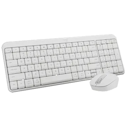 סט מקלדת ועכבר אלחוטיים | Logitech MK250 | Bluetooth – בצבע Offw