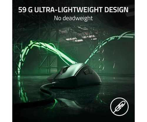 עכבר | RAZER DeathAdder V3 | 30K Optical Sensor | Wired Gaming Mouse