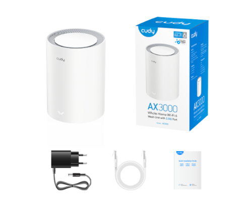 מגדיל טווח | Cudy M3000 V2 Dual Band | Wi-Fi 6 Mesh System AX3000 1Pa