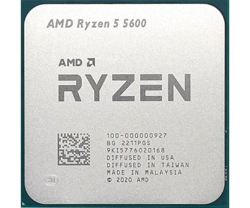 מעבד | AMD Ryzen 5 5600 | 3.5Ghz | 4.4Ghz | AM4 | Tray no Fan No GPU