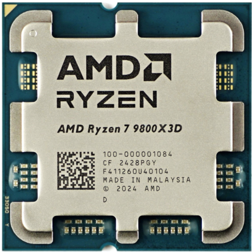 מעבד | AMD Ryzen 7 9800X3D ZEN5 | AM5 8 Cores 16 Threads up to | 5.2Ghz