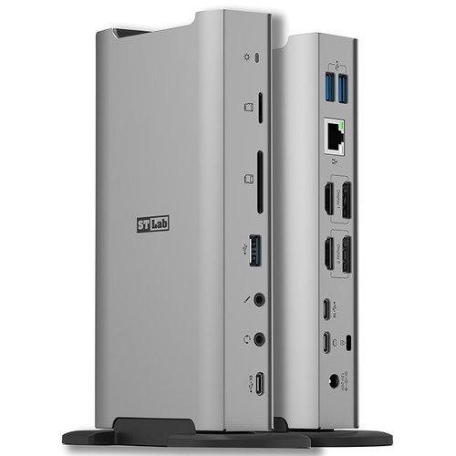 תחנת עגינה | ST-LAB U-2630 | USB 10G HDMI+DP DUAL | 4K | 100W | DP Type-C