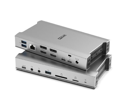 תחנת עגינה | ST-LAB U-2630 | USB 10G HDMI+DP DUAL | 4K | 100W | DP Type-C