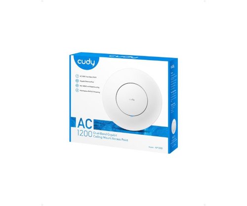 אקסס פויינט | Cudy AP1300 | Wireless Access Point Mesh Wall Mount