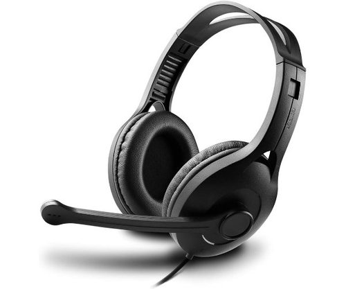 אוזניות | BLACK EDIFIER K800 WITH MICROPHONE | USB