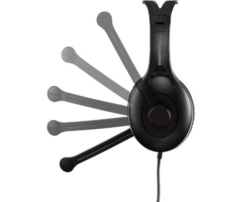 אוזניות | BLACK EDIFIER K800 WITH MICROPHONE | USB