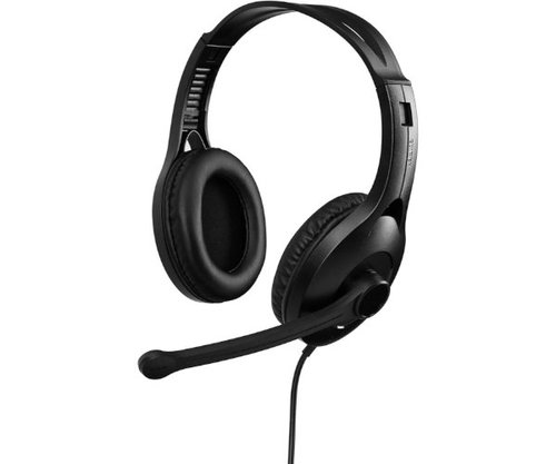 אוזניות | BLACK EDIFIER K800 WITH MICROPHONE | USB