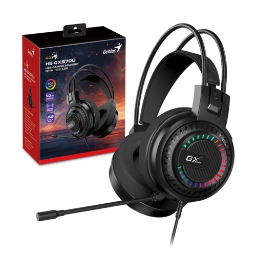 אוזניות גיימינג | GENIUS GAMING HEADSET HS-GX570U