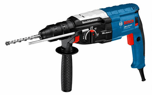 פטישון בוש GBH 2-28F + תפסנית במזוודה BOSCH