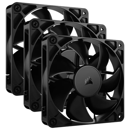 שלישיית מאווררים | RS120 | 120mm מבית CORSAIR – שחור