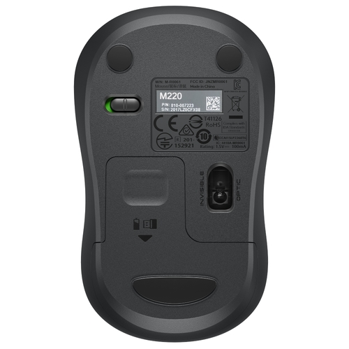 עכבר אלחוטי | Logitech M240 Silent | Bluetooth - צבע גרפיט