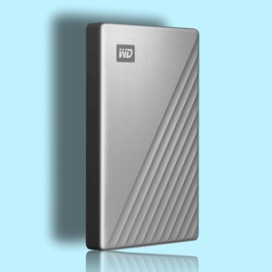 כונן חיצוני | 3.0 PAS ULTRA CTC | 2TB מבית WD בצבע כסף