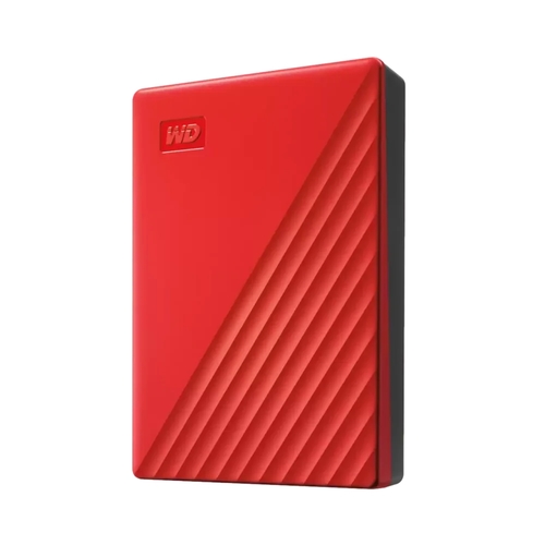 כונן | My Passport | 6TB מבית WD בצבע אדום