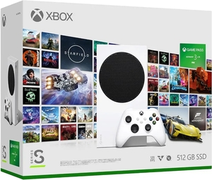 חבילת | XBOX SERIES S הכוללת זוג בקרים לבנים+3 חודשי GAME PASS