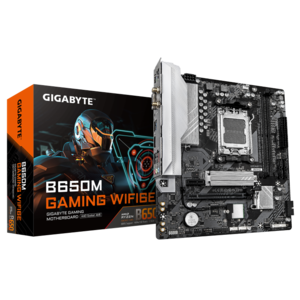 לוח אם | Gigabyte B650M Gaming | WIFI 6E1.4 | AM5 | DDR5 | Micro-ATX