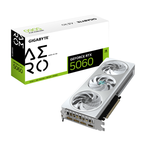 כרטיס מסך | Gigabyte GeForce RTX 5060 AERO OC | 8GB