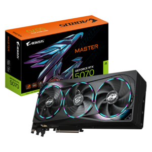 כ.מסך | GIGABYTE AORUS GeForce RTX 5070 MASTER 12G