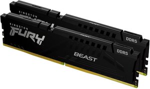 Kingston Fury Beast | DDR5 | 64GB 2x32GB | 6000MHZ | DDR5 CL30 EXPO RAM