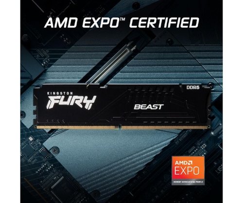 Kingston Fury Beast | DDR5 | 64GB 2x32GB | 6000MHZ | DDR5 CL30 EXPO RAM