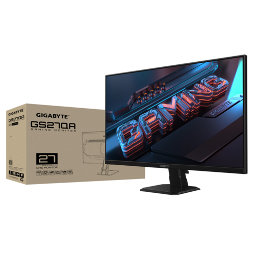 מסך גיימינג | Gigabyte GS27QA | QHD SS | IPS | 180Hz | 1MS | HDR Ready