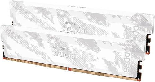 זכרון לבן לנייח | Crucial Pro | DDR5 | 32GB 2X16 | 6400Mhz C32 XMP EXPO
