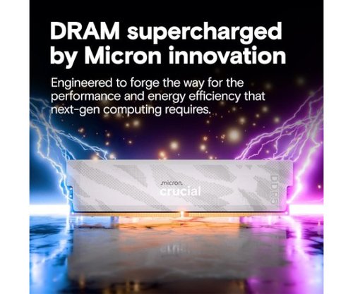 זכרון לבן לנייח | Crucial Pro | DDR5 | 32GB 2X16 | 6400Mhz C32 XMP EXPO