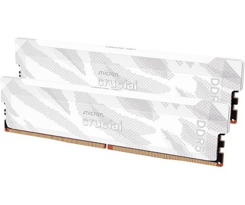 זכרון לבן לנייח | Crucial Pro | DDR5 | 32GB 2X16 | 6400Mhz C32 XMP EXPO