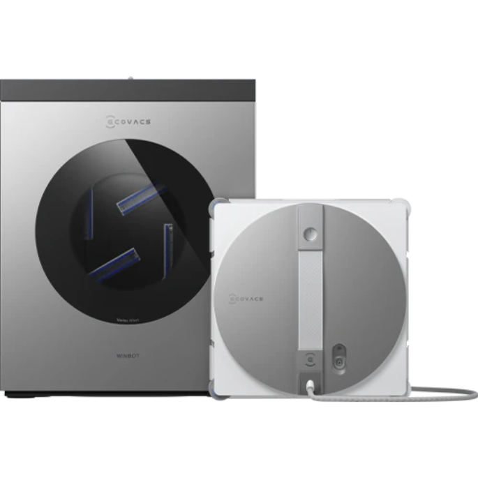 מנקה חלונות רובוטי עם תחנה ניידת Ecovacs WINBOT W3 OMNI