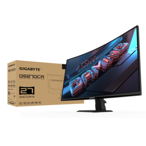 מסך קעור | Gigabyte GS27QCA | VA | 180hz | QHD | HDR Ready AMD | FreeSync