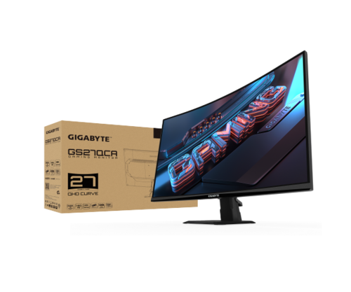 מסך קעור | Gigabyte GS27QCA | VA | 180hz | QHD | HDR Ready AMD | FreeSync